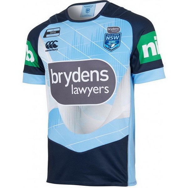 Camiseta Entrenamiento NSW Blues 2018 Azul Claro